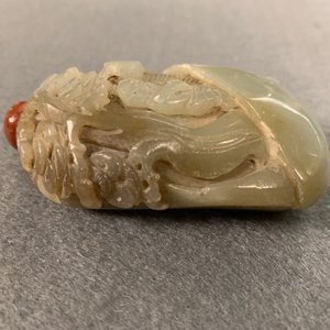 Vier Chinese jade snuifflessen, 19/20e eeuw — foto 11