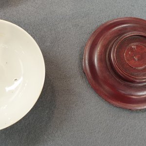 Vier Chinese kommen met floraal decor op blauwe fondkleur, Yongzheng merk, Republek — foto 29