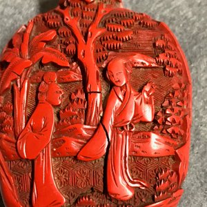 Vier Chinese lakwerk snuifflessen, 19/20e eeuw — foto 21