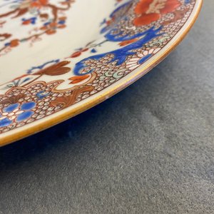 Vier Chinese verte-Imari en famille rose borden en een schotel, Yongzheng/Qianlong — foto 15