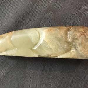 Vier diverse Chinese archaïsche snijstukken, 19/20e eeuw — foto 10
