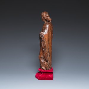 Vier diverse religieuze houten sculpturen, 16/17e eeuw — foto 5