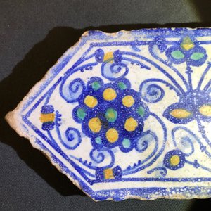 Vier majolica tegels uit de kapel van Fère-en-Tardenois, atelier Guido Andries, Antwerpen, ca. 1530 — foto 14