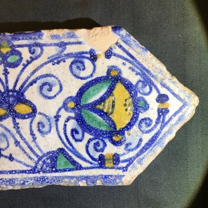 Vier majolica tegels uit de kapel van Fère-en-Tardenois, atelier Guido Andries, Antwerpen, ca. 1530 — foto 15
