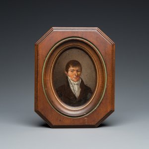 Vier portretminiaturen, Engeland en/of Frankrijk, 18/19e eeuw — foto 7