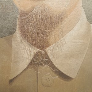 Vietnamese school, Nha Trang, 20e eeuw: een geborduurd zijden portret van Ho Chi Minh — foto 4