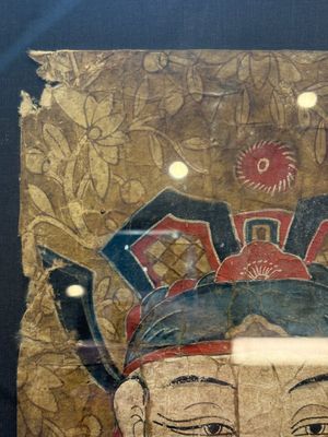 Vietnamese school: 'Two Portraits of Taoist Shamans Dao', ink and colour on parchment, 18/19th C. — photo 3