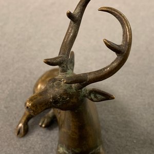 Vijf bronzen koperen Boeddhistische votieve objecten, Tibet en Nepal, 18/19e eeuw — foto 29