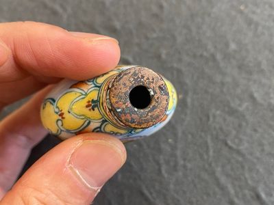 Vijf Chinese binnenin beschilderde glazen snuifflessen en één in Canton of Peking email, 19/20e eeuw — foto 22