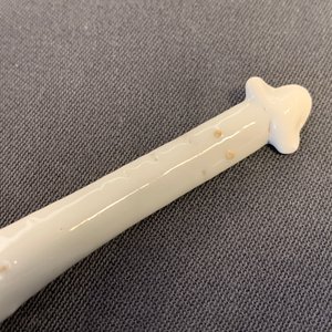 Vijf Chinese blauw-witte en polychrome 'draken' lepels, 19/20e eeuw — foto 12