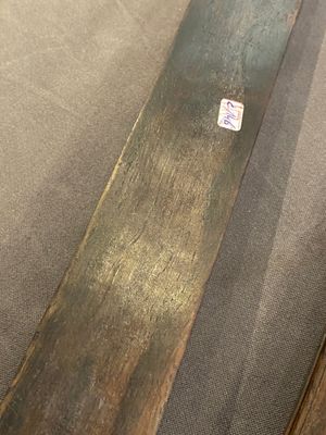 Vijf Chinese voorwerpen voor een geleerde in bamboe, been, ingelegd hout en zeepsteen, 19/20e eeuw — foto 22