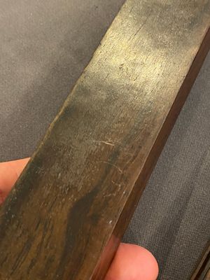 Vijf Chinese voorwerpen voor een geleerde in bamboe, been, ingelegd hout en zeepsteen, 19/20e eeuw — foto 23