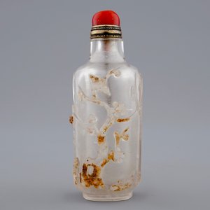 Vijf diverse Chinese snuifflesjes, 19/20e eeuw — foto 5