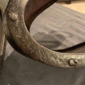 Vijf paar Chinese en Japanse bronzen stijgbeugels, 18/19e eeuw — foto 19