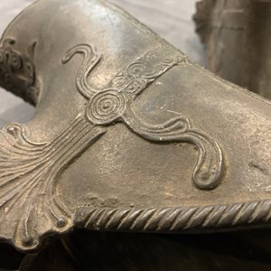 Vijf paar Chinese en Japanse bronzen stijgbeugels, 18/19e eeuw — foto 27