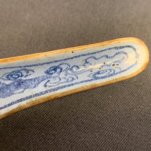 Vijf polychrome Chinese lepels, 19/20e eeuw — foto 6
