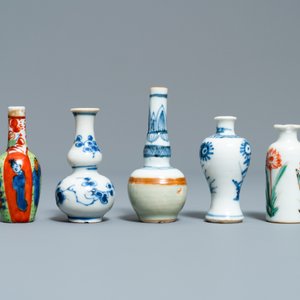 Vijftien kleine Chinese vaasjes, Kangxi — foto 9