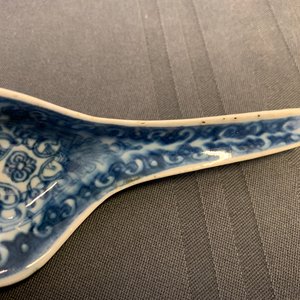 Vingt cuillères en porcelaine de Chine en bleu et blanc, 19/20ème — photo 16