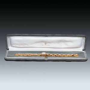 Vintage two-tone 18k gold Rolex, small ladies precision wristwatch, double fold clasp, 2nd/3rd quarter 20th C. — 照片 1