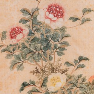 Wang Chengxun 王承勳 (19/20ème): 'Quatre oeuvres aux oiseaux', encre et couleurs sur soie, République — photo 9