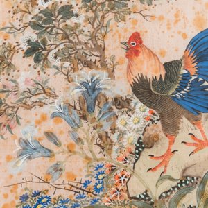 Wang Chengxun 王承勳 (19/20th C.): 'Four paintings with fine birds', ink and colours on silk, Republic — 照片 16