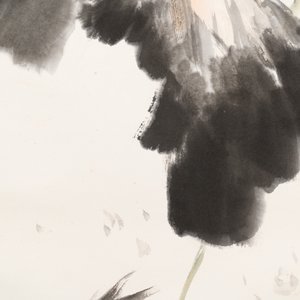 Wang Xuetao 王雪濤 (1903-1982): 'Goldfish and lotus', ink and colour on paper — photo 4