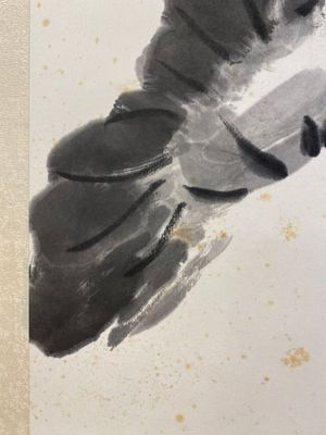 Wang Xuetao 王雪濤 (1903-1982): 'Lotus', ink on paper — 照片 12