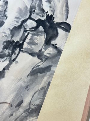 Wang Xuetao 王雪濤 (1903-1982): 'Vogel en insecten', inkt en kleur op papier — foto 6
