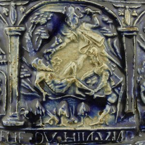 Westerwald kan versierd met historische taferelen, vroeg 17e eeuw — foto 11