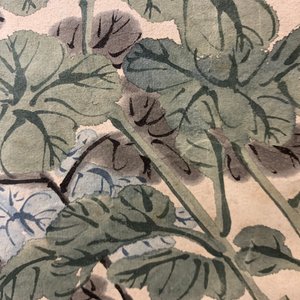Wu Shuben (Chine, 1869-1938): Composition florale, encre et couleurs sur soie — photo 10