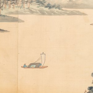 Wu Yunzhuang 吴允庄 (1903-1972):  'Mountainous landscape', signed Yanxi 砚溪 and Ya Yi Shan Jiao 雅宜山樵, dated 1958 — foto 8