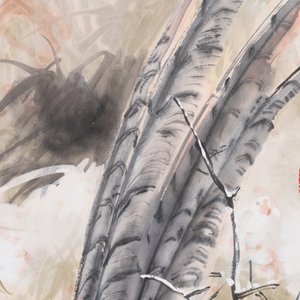 Xu Yunshu 徐雲叔 (1947- ): 'Pheasant', ink and colour on paper — 照片 4