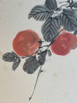 Yan Bolong 顏伯龍 (1898-1955): 'Birds and flowers', ink and colour on paper, dated 1937 — foto 14