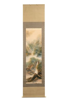 Yan Wenliang 颜文樑 (1893-1988): 'Canglang river', ink and colour on silk, dated 1974