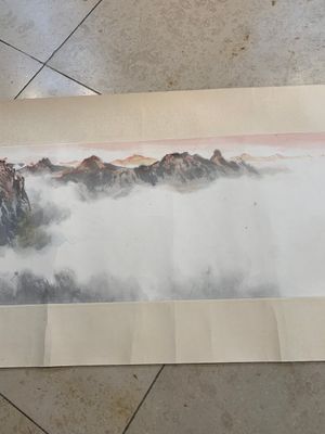Ying Yeping 應野平 (1910-1990): 'Mountainous landscape', ink and colour on paper, dated 1982 — photo 6