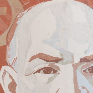 Zamkov Vladimir Konstantinovich (1925-1998): 'Portrait of Lenin', oil on canvas, dated 1976 — photo 2