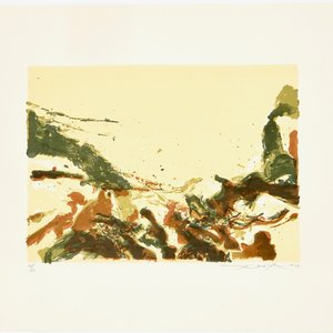 Zao, Wou-Ki (China/Frankrijk, 1920-2013), Twee abstracte composities, litho op papier, gedat. 1978/1979, genum. 44/60 — foto 3