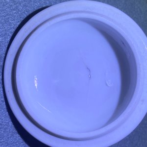 Zes Chinese blauw-witte (deksel-)koppen en schotels, Kangxi — foto 30