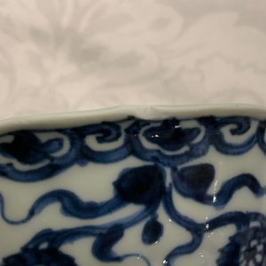 Zes Chinese blauw-witte kommen, Kangxi — foto 18