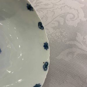 Zes Chinese blauw-witte kommen, Kangxi — foto 37