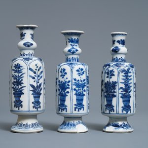 Zes Chinese blauw-witte stukken uit het Vung Tau scheepswrak, Kangxi — foto 3