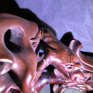 Zes Chinese houten figuren, 19/20e eeuw — foto 29
