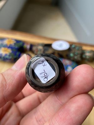 Zes Chinese snuifflessen in zilver en cloisonné, 19/20e eeuw — foto 14
