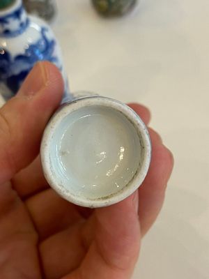 Zes Chinese snuifflessen met draken en boeddhistische leeuwen, 19/20e eeuw — foto 20