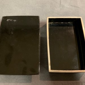 Zes Japanse lakwerk dekseldozen, w.o. een 'suzuribako' schrijfdoos, Meiji/Showa, 19/20e eeuw — foto 15