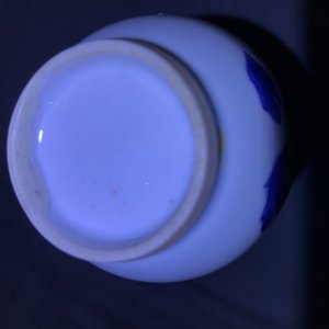 Zes kleine Chinese blauw-witte vazen, Kangxi — foto 11