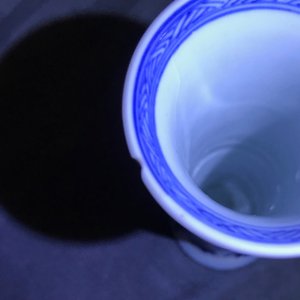 Zes kleine Chinese blauw-witte vazen, Kangxi — foto 17