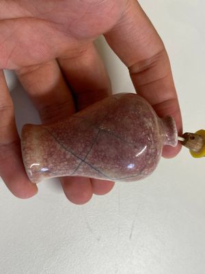 Zestien Chinese polychrome porseleinen snuifflessen en miniatuur vaasjes, 18/20e eeuw — foto 16