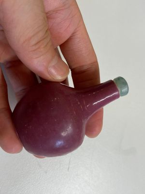 Zestien Chinese polychrome porseleinen snuifflessen en miniatuur vaasjes, 18/20e eeuw — foto 22