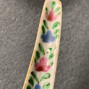 Zeven Chinese Canton famille rose lepels voor de Thaise markt, 19e eeuw — foto 10